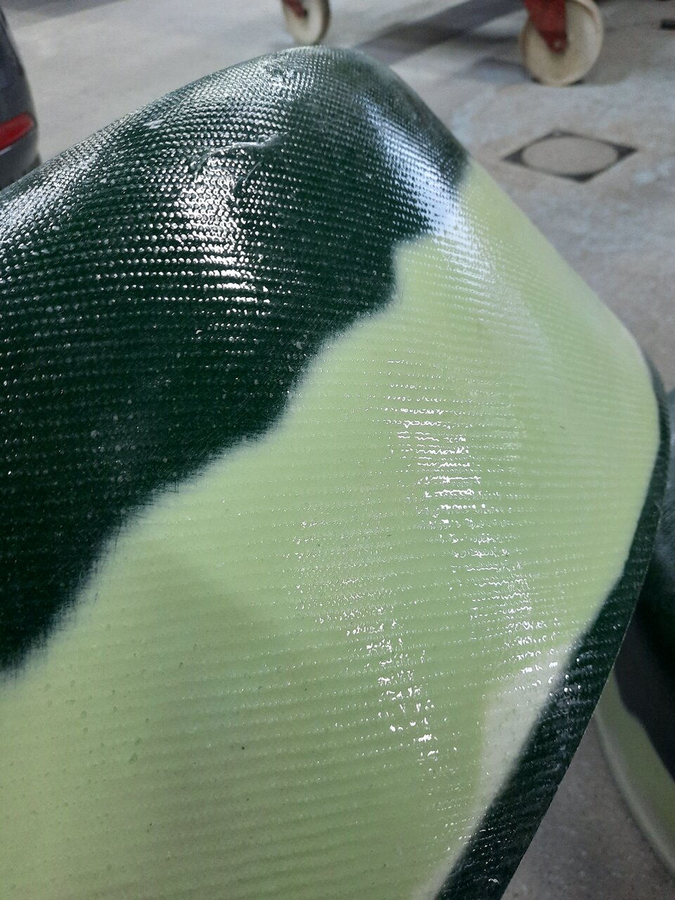 Modification élargisseur fibre de verre