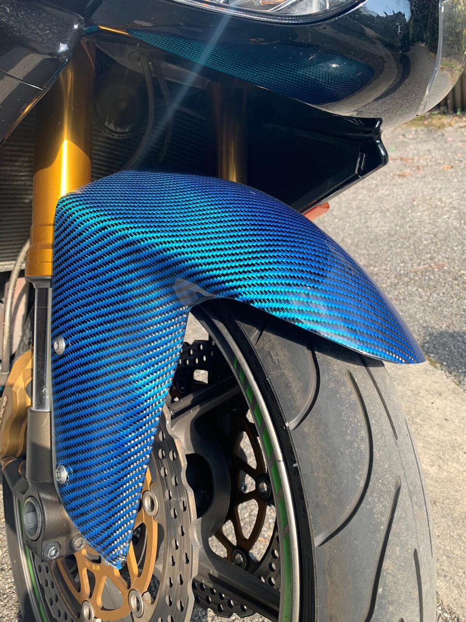 creation pare boue ZX6R