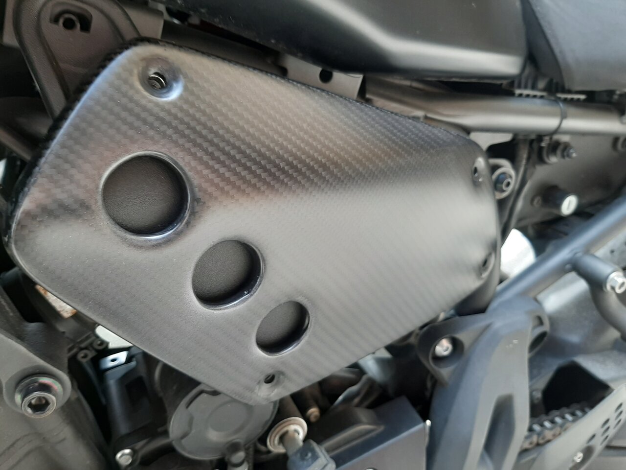 Plusieurs recouvrement pour moto Yahama